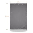 thumbnail image 4 of Cortinas opacas portátiles bloque de luz Sunnimix Gris, 4 of 6