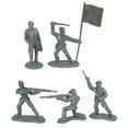 thumbnail image 4 of BMC Civil War Plastic Army Men - 26pc Battle of Appomattox Soldier Figures, 4 of 6