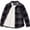 Navy, variant on Boys Sherpa Lined Flannel Plaid Shacket, Button Down Long Sleeve Shirt, Sizes 8-18
