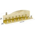 thumbnail image 2 of Ner Mitzvah Bulk Tin Candle Menorah - 25 Pack - Fits All Standard Chanukah Candles, 2 of 5
