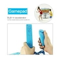 thumbnail image 3 of Wii Motion Plus Controller Nintendo Wii Controller And Nunchuk Motion 2 In 1 Built Movement Plus Remote Control Set For Nintendo Wii And Wii Console U With Silicone Cover-Blue, 3 of 6