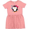 thumbnail image 3 of Inktastic 2nd Birthday Cute Penguin 2 Year Old Girl Girls Toddler Dress, 3 of 5