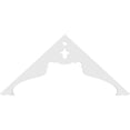 thumbnail image 4 of Ekena Millwork 60"W x 27 1/2"H x 1"P (11/12) Pitch Heath Architectural Grade PVC Gable Pediment, 4 of 5