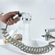 thumbnail image 4 of Manguera de ducha flexible con resorte, manguera de ducha retráctil, para tuberías de agua, inodoro, bidé, pistola rociadora, manguera de ducha flexible en espiral para baño, 4 of 7