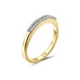 thumbnail image 4 of JewelersClub Diamond Rings for Women – Accent White Diamond Ring Jewelry– 14K Gold-Plated Silver Bands for Women –– Ring by JewelersClub, 4 of 4