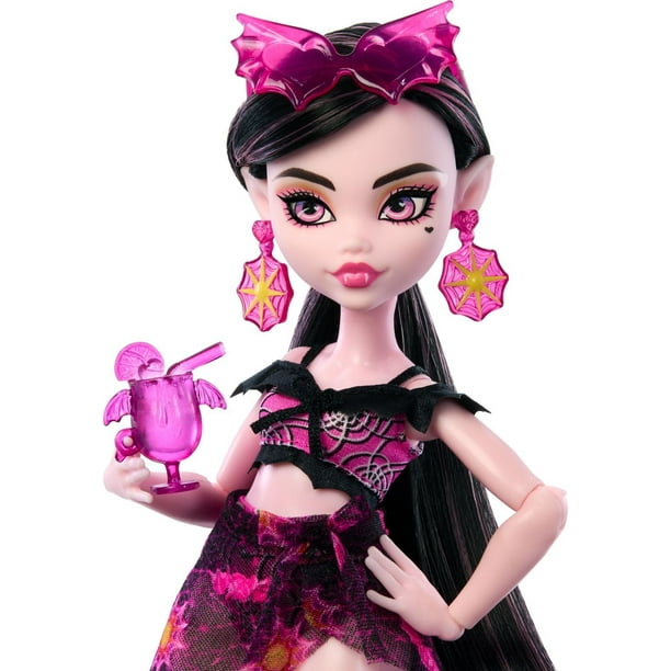 Monster High Scare-adise Island Draculaura Fashion Doll with