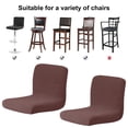 thumbnail image 5 of Stretch Chair Covers, All-round Package Polyester Spandex T-shaped Dining Room Chair Covers for Party, 5 of 8