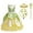 Dress+Accessories, variant on HAWEE Deluxe Princess Frog Costumes Little Girls Dress Fancy Gown for Cosplay Halloween Party
