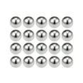 thumbnail image 1 of Unique Bargains Boules de Roulement 1/2 Pieds, Boules de Précision G100 en Acier Inoxydable 304, Lot de 20, 1 of 3