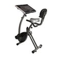 thumbnail image 1 of Stamina Products Wirk Ride Exercise Bike Workstation and Standing Desk, 1 of 1
