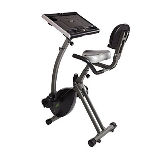 Stamina Products Wirk Ride Exercise Bike Workstation and Standing Desk