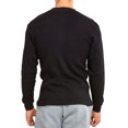 thumbnail image 2 of SLM Men’s 100% Cotton Thermal Top Waffle Knit Henley Undershirt, 2 of 4