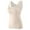 Beige, variant on Lovskoo 2024 Women's Winter Thermal Fleece Lined Underwear Tops Sleeveless Cami Tank Top Self-Heating Lace Seamless Fleece Bottoming Cold-Proof Warm Base Layer Vest Claret