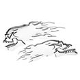 thumbnail image 4 of Gas  Decals, Fuel  Stickers 2PCS 3D  For Decorations Silver,Black, 4 of 8