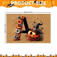 thumbnail image 2 of Halloween Door Mat, Halloween Decorations Doormat, Welcome Mats for Front Letter Door, Boo Spooky Outdoor Mats for Front Decorations, 16x24 Inches, 2 of 5