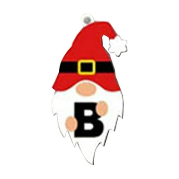 Lilixerw Christmas Letters Ornaments with Hanging Ornaments Alphabet Ornaments,for Personalized Holiday Stocking Tags Xmas Tree Decorations