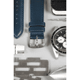 thumbnail image 4 of Morellato Grafic Watch Strap - Blue - 18mm - Chrome-plated Stainless Steel Buckle - PERFORMANCE Collection, 4 of 10