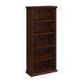 thumbnail image 2 of Yorktown 5 Shelf Tall Bookcase in Antique Cherry - Engineered Wood, 2 of 6