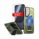 thumbnail image 1 of HAYANfor Samsung Galaxy S24 FE Case Magnetic[Compatible with MagSafe Support Wireless Charger]Built-in Camera Cover Stand+with 2 Tempered Glass Screen Protector,360°Full-Body Phone Protection Green, 1 of 1