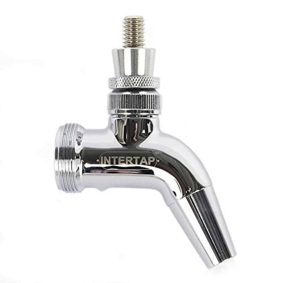 Intertap Forward Sealing Chrome Plated Brass Silver Faucet