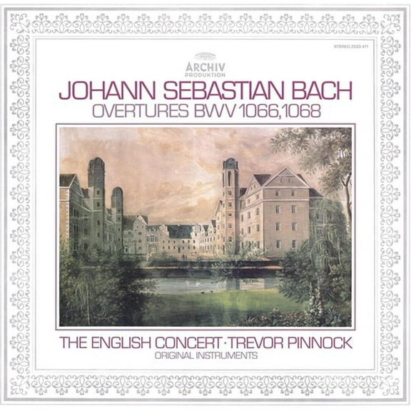 Trevor Pinnock - Bach: Overtures BWV 1066, 1068 (Orig Source Ser) - Music & Performance - Vinyl