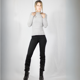 thumbnail image 2 of Sueter Mujer Cuello Alto Manga Larga Sueteres Casual Sweater UNITALLA, 2 of 5