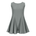 thumbnail image 6 of QATAINLAV Womens Summer Backless Rompers Dresses Sleeveless Flowy Short Jumpsuits Linen Beach Onesie Tank Shorts Casual Dressy Vacation Outfits Gray S Ofertas en Walmart, 6 of 9