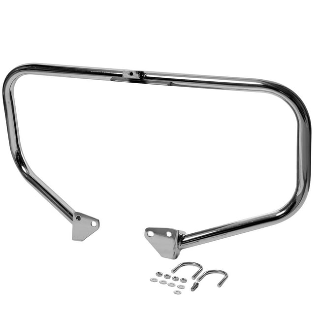 Krator Engine Guard Highway Mustache Crash Bar Compatible with Harley Davidson Low Rider FXDL 2014-2017