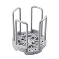 thumbnail image 4 of Billuyoard Escurridor de platos Tazón telescópico Soporte de almacenamiento en seco Encimera Fregadero de cocina Escurridor de ahorro de espacio Accesorio Organizadores de utensilios de cocina Gris Billuyoard HA063321-02B, 4 of 6