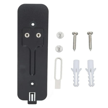 Video Doorbell Backplate Visual Doorbell Back Plate Replacement Part with Card Extractor For Blink Video Doorbell Black