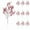#1-J, variant on Zen-Inspired Imitation Branches for Home Decor, Realistic Peach Blossoms, Dried Flower Stems for Vase, Tea Room & Wedding