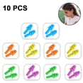 thumbnail image 1 of 10 Pairs of Silicone Swimmer Ear Plugs, Adult Swimming Ear Plugs, Ear Plugs Set, Sleeping Ear Plugs, Ear Plugs, Sleeping Ear Plugs, Soft Silicone Ear Plugs, 1 of 2