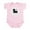 Petal Pink, variant on CafePress - Black Pug Love Infant Bodysuit - Baby Light Bodysuit, Size Newborn - 24 Months