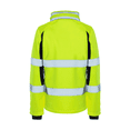 thumbnail image 5 of UHV668LG High Visibility Green Full Zip Ladies Soft Shell - Large, 5 of 16