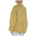 thumbnail image 2 of FREE PEOPLE Womens Green Pocketed Buttoned Zip Up Jacket Size: M, 2 of 3