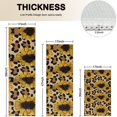 thumbnail image 4 of Leopard Sunflower Pattern Kitchen Rugs Sets Of 3,Kitchen Runner Rugs Non Skid Washable,Decorative Kitchen Floor Mats for Kitchen,Sink,Laundry,17"x30"+ 17"x47" + 17"x59", 4 of 6