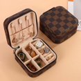 thumbnail image 5 of 1pc Pu Leather Jewelry Storage Box For Necklaces, Rings, Earrings, 5 of 5