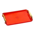 thumbnail image 2 of veasfak Serving Tray Rectangular Bathroom Organizer for Restaurant Hotel Living Room M, 2 of 9
