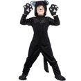 thumbnail image 1 of Disfraz de actuación de gato negro, disfraz de cosplay para niños--XL oso de fresa Electrónica, 1 of 5