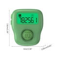 thumbnail image 4 of MesaSe Silent Finger Counter 6 Channels Digital Tasbih Tally Clicker with LED for Prayer Knitting Sports Gift Rechargeable, 4 of 19
