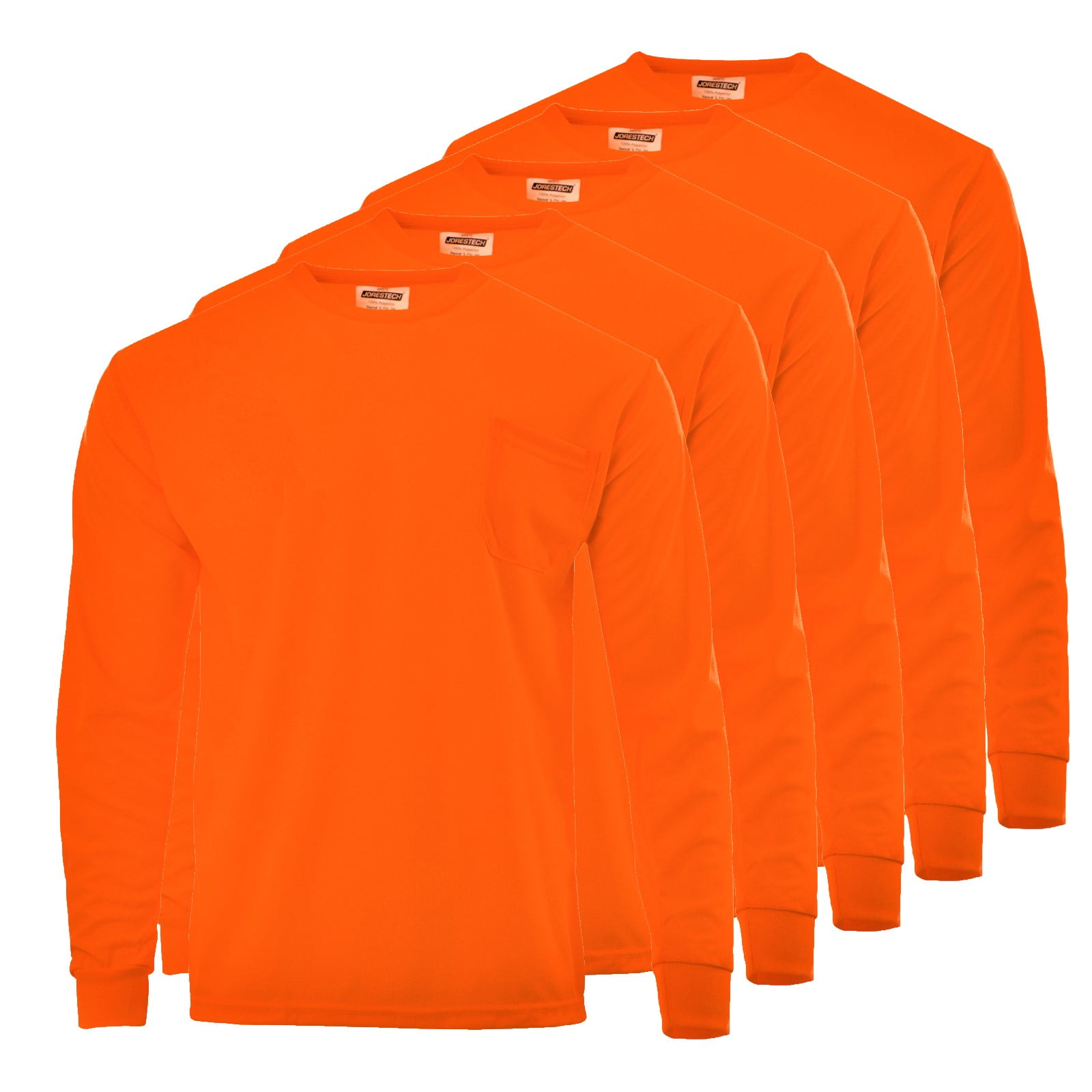 Jorestech JORESTECH Safety High Visibility Long Sleeve (S) 5 Pack
