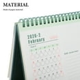 thumbnail image 3 of KALLORY De Escritorio 2026 Pequeño Color Con Soporte Vertical Y Para Notas, 3 of 6