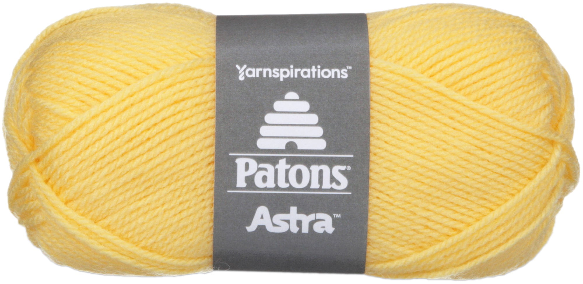 (4 pack) Patons Astra Yarn - Solids-Maize Yellow