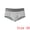 Light Gray, variant on Men's Solid Stretch Waistband Soft Comfortable Boxer Briefs 32 Light Gray