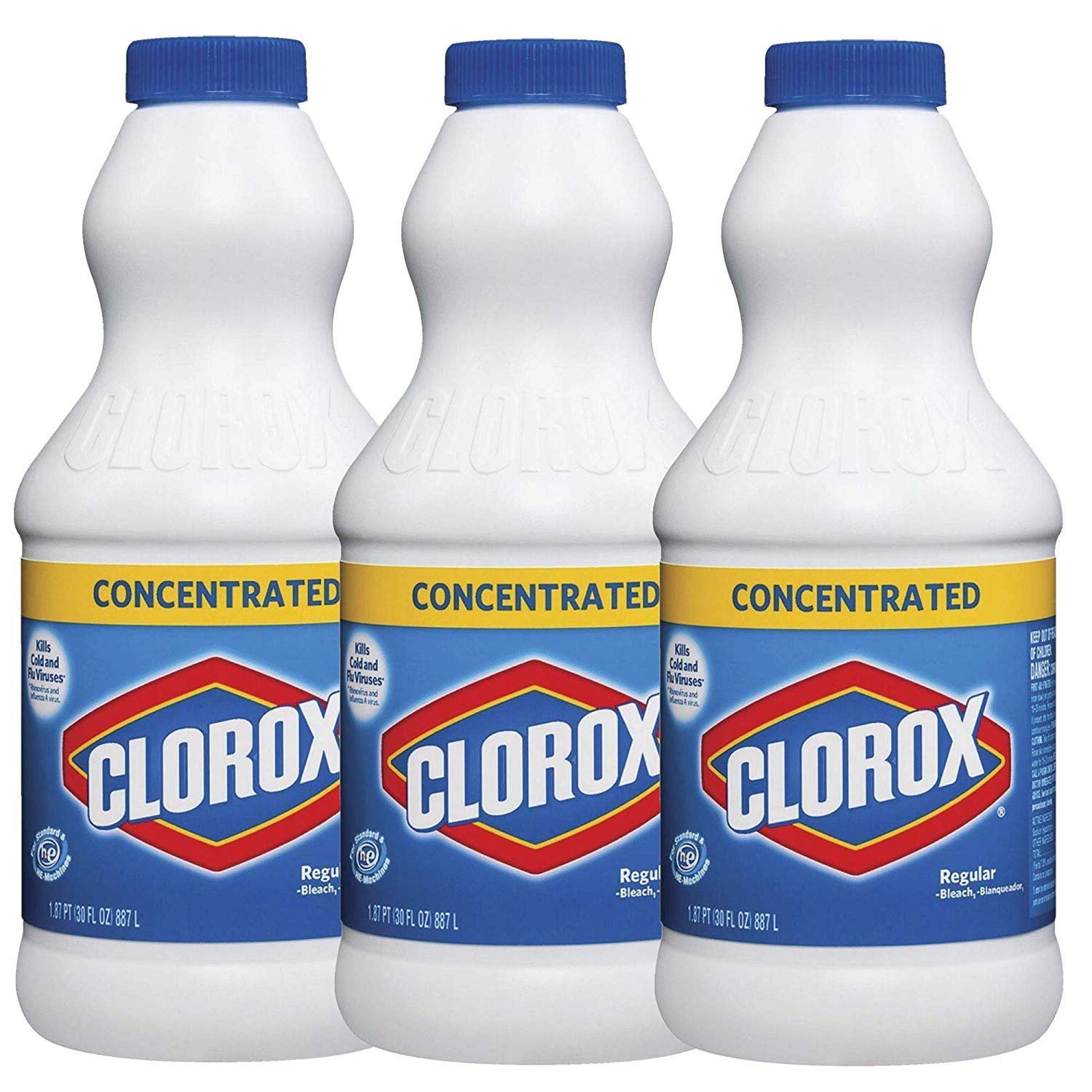 Clorox Disinfecting Bleach Regular 121 Ounce Bottle