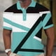 thumbnail image 2 of Camisas de Manga Larga para Hombres Impresos Girar Hacia Abajo Botones de Cuello Lateral Dividido, Casual Camiseta Blusa para Hombres, 2 of 4