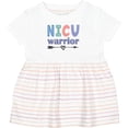 thumbnail image 3 of Inktastic Nicu Grad Cute Nicu Warrior Girls Baby Dress, 3 of 5