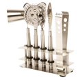 thumbnail image 5 of Trifri Bar Set Tools Cocktail Bartender Kit W/ Stand 5,Piece Stainless Steel Bar Sets For The Home Bartenders Drink Mixer Equipment Kit, 5 of 5