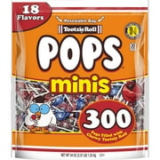 Tootsie Roll, Mini Tootsie Pops, 54 oz