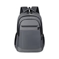 thumbnail image 2 of Lumtrix Travel Backpack For Women, Expandable Laptop Backpack Computer Bag, College Business Daypack College Gift For Teens Adults Gray, 2 of 6